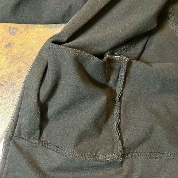 Lands End Women’s Black Hoodie Jacket Full Zip Up Small - Picture 11 of 13